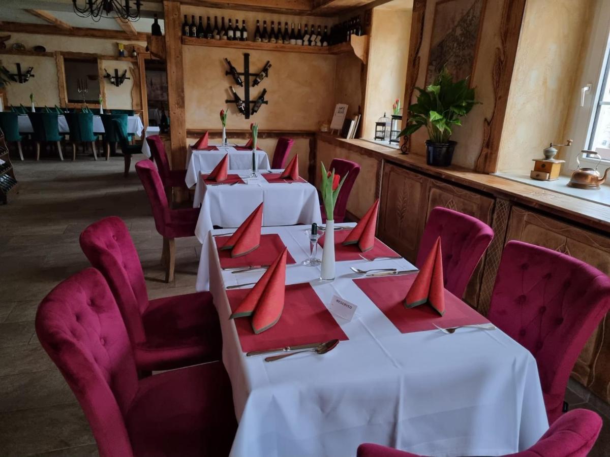 Hotel Und Pension Al Dente Nunchritz エクステリア 写真